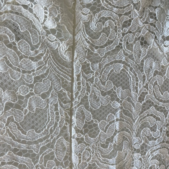 Zara lace bodycon midi dress🖤🤍 - Picture 4 of 10